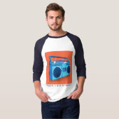 Met mijn Boombox T-shirt (Voorkant volledig)