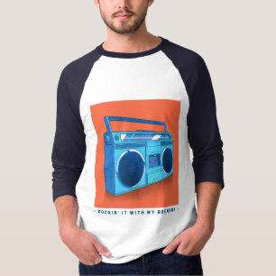 Met mijn Boombox T-shirt