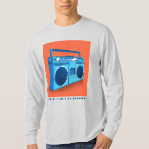 Met mijn Boombox T-shirt