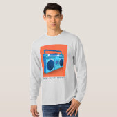 Met mijn Boombox T-shirt (Voorkant volledig)