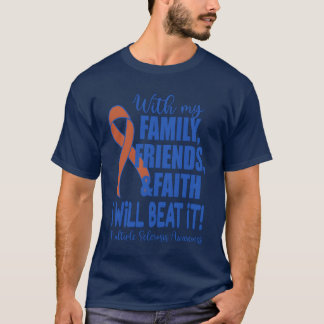 Met mijn familie vrienden geloof ik zal het versla t-shirt