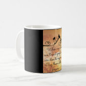 Met mijn gebeden Mok (Voorkant links)