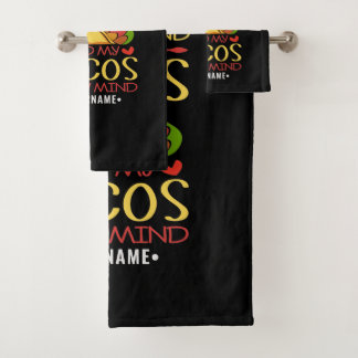 Met mijn geest op Tacos en Tacos in mijn geest Bad Handdoek