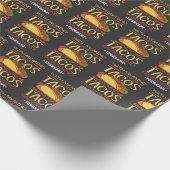 Met mijn geest op Tacos en Tacos in mijn geest Cadeaupapier (Hoek)