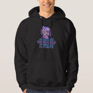 Met mijn geld kun je het niet omhelzen 1 hoodie