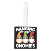 Met mijn gnomen, Funny Garden Gnome Decoratie (Voorkant)