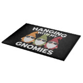 Met mijn gnomen, Funny Garden Gnome Snijplank (Hoek)