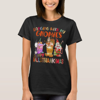Met mijn gnomen Happy Hanksmas Gnome T-shirt