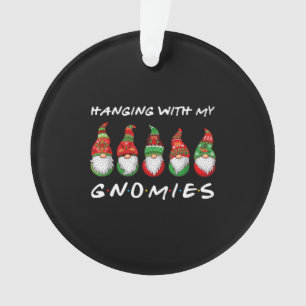 Met mijn Gnomies Gnome Friend Kerstmis Ornament