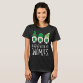 Met mijn Gnomies St Patrick's Day T-shirt (Voorkant volledig)