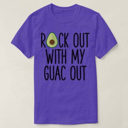Met mijn Guac uit 1 T-shirt (Design voorkant)
