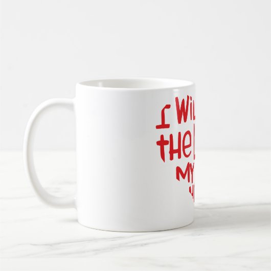 Met mijn hele hart koffiemok (Links)