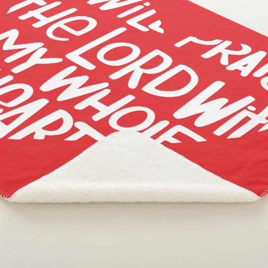 Met mijn hele hart sherpa deken (3/4)