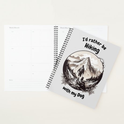 Met mijn hond wandelen planner (Display)