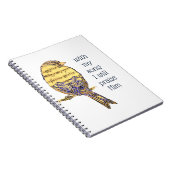 Met mijn lied wil ik hem lof toezwaaien voor Bijbe Notitieboek (Rechterzijde)