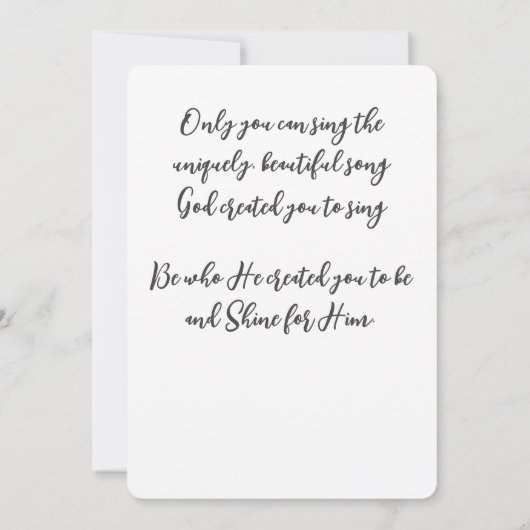 Met mijn lied zal ik Hem de Schrift prijzen (Achterkant)