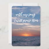 Met mijn lied zal ik Hem de Schrift prijzen (Voorkant)