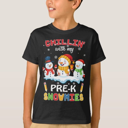 Met mijn prek Snowmies Tea T-shirt (Voorkant)