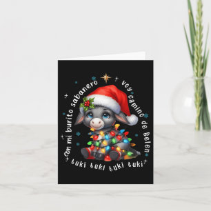 Met Mijn Sabanero Ezel Mexicaans Tuki Tuki Kaart