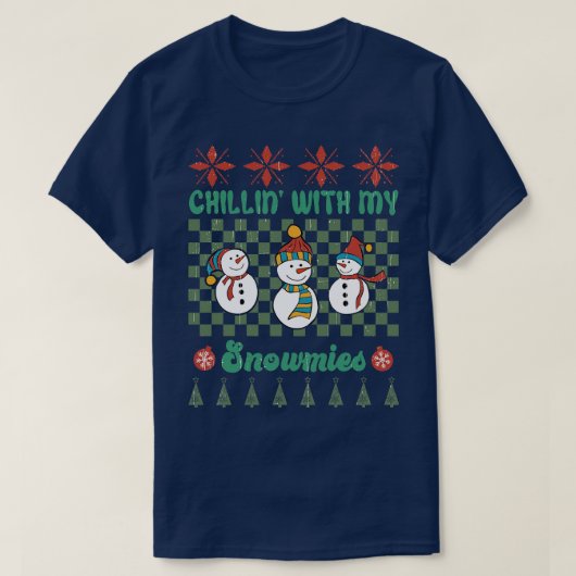 Met mijn sneeuwmuizen t-shirt (Design voorkant)