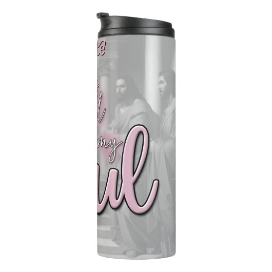 Met mijn ziel: Jezus Thermosbeker (Geroteerd rechts)