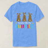 Met m'n Bunnies... die samen met z'n ex-gebeten.. T-shirt (Design voorkant)