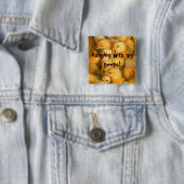 Met m'n piepers. vierkante button 5,1 cm (In situ)