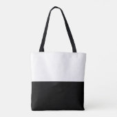 met monogram | chique Canvas tas (Achterkant)