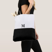 met monogram | chique Canvas tas (Dichtbij)