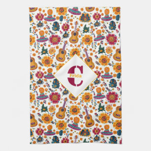 Met monogram Fiesta Handdoek