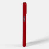 Met monogram Rode  Case-Mate iPhone Case (Achterkant / Rechts)