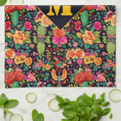 Met monogram Viva la Cocina Theedoek (Gevouwen)