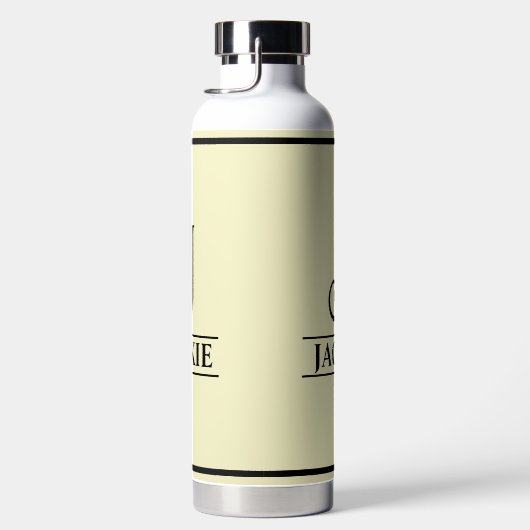 Met monogram waterfles (Rechts)