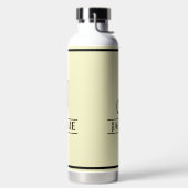 Met monogram waterfles (Links)