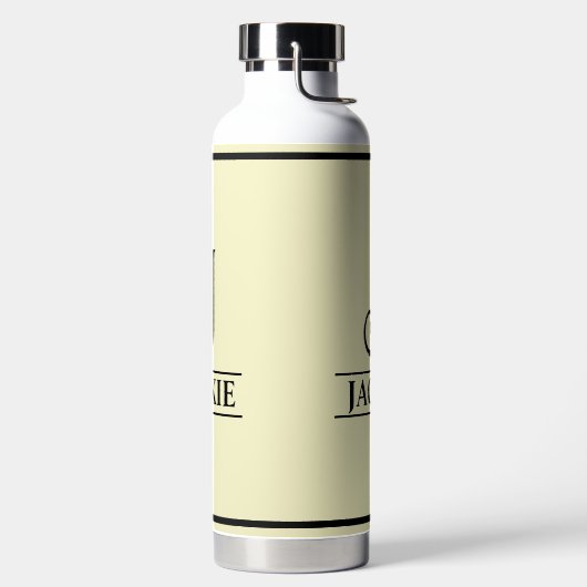 Met monogram  waterfles (Links)