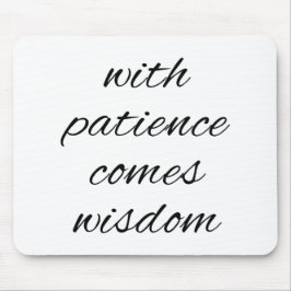 Met Muismat van de patiënt