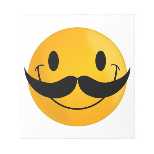 met Mustache Notitieblok (Voorkant)