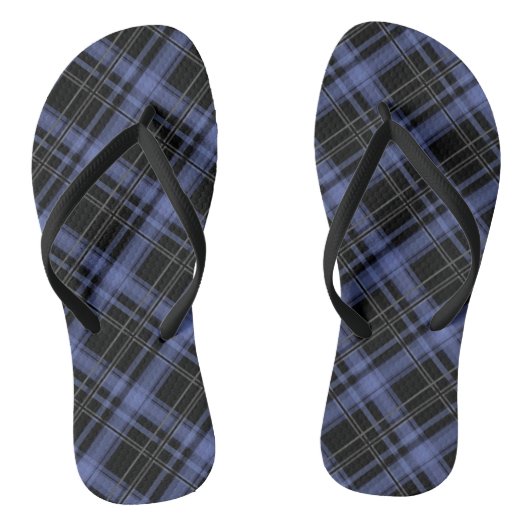 Met naadloze ingedrukte gele tartan beklede gestre teenslippers (Voetbed)