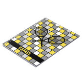 Met naam gecontroleerd 🎾 tennisrackets notitieboe notitieboek (Linkerzijde)