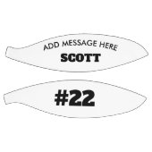 met naam gepersonaliseerde basket ball basketbal (Panelen)