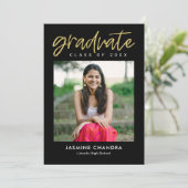 Met name de optie Bewerkbare kleuren Afstuderen be Kaart (Staand voorkant)