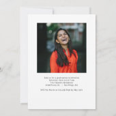 Met name de optie Bewerkbare kleuren Afstuderen be Kaart (Achterkant)