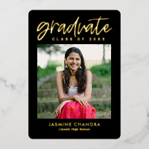 Met name Folie Afstuderen bewerkbare kleuren Folie