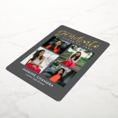 Met name Folie Afstuderen bewerkbare kleuren Folie Folie Uitnodiging (Gedraaid)