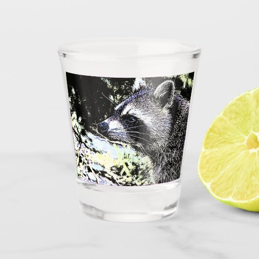 met name voor u - racoon 721-1 shot glas (Voorkant)