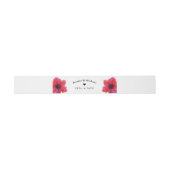 Met namen Anemone Dreamscape Bruiloft Uitnodigingen Wikkel (Vlak)