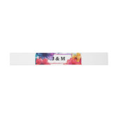 Met namen Anemone Dreamscape Bruiloft Uitnodigingen Wikkel (Vlak)