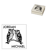 Met namen 🌈 Eeuwige Eenheid Rubberstempel (Gestempeld)