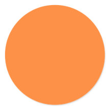 Met niets erop behalve kleur - Sinaasappel