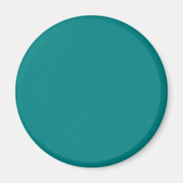 Met niets op behalve kleur - blauw groen magneet